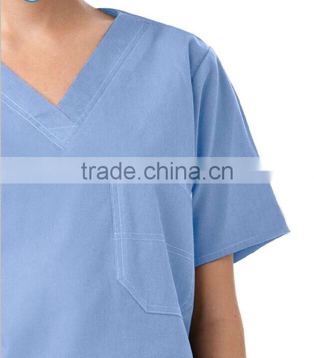 Fashion design comfortable medical nurse scrubs uniforms designs wholesale
