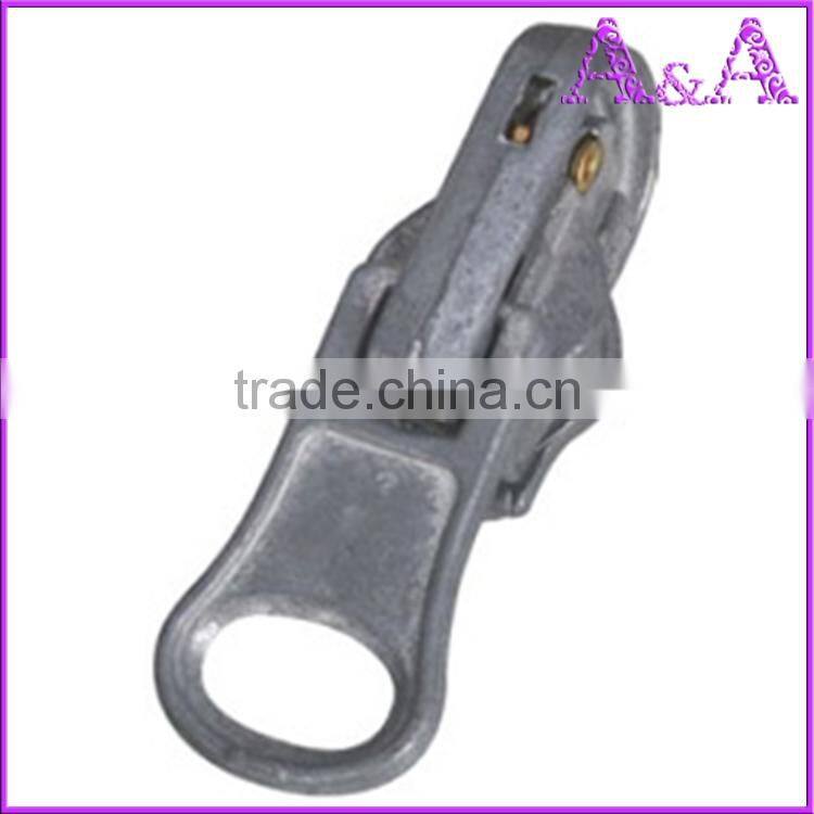 Hot-selling real shining gold metal zipper gold shining slider with yellow tapeC/E A/L suitable quality for your market