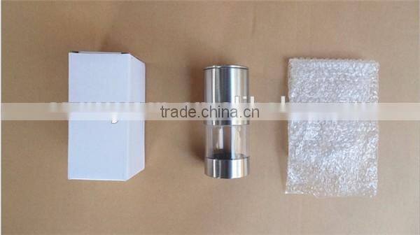 High Quality Stainless Steel Manual Salt Pepper Mill Grinder Portable Kitchen Mill Muller Tool