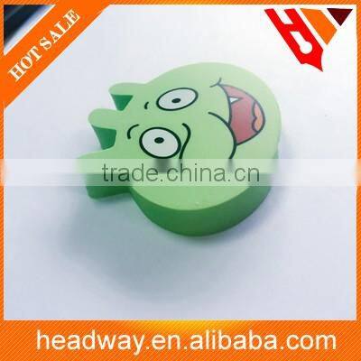 Non-toxic Environmenta custom rubber eraser for pencil