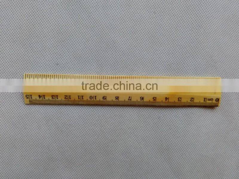 children wood educational tools wooden ruler 15cm