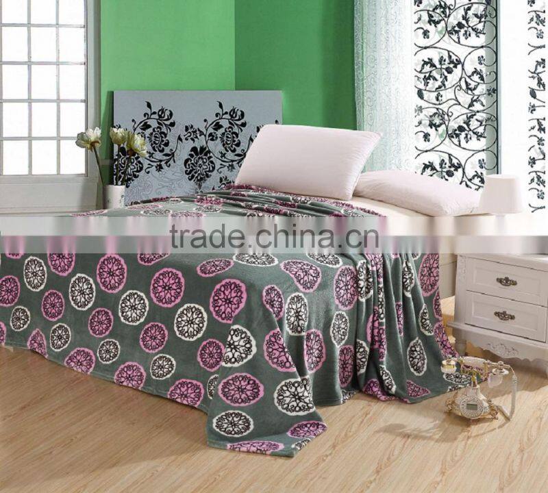 China supplier super soft summer korean blanket