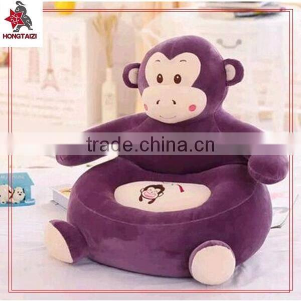 Sofa Type and plush,Soft plush,stuffed with PP cotton Material plush animal sofa chair