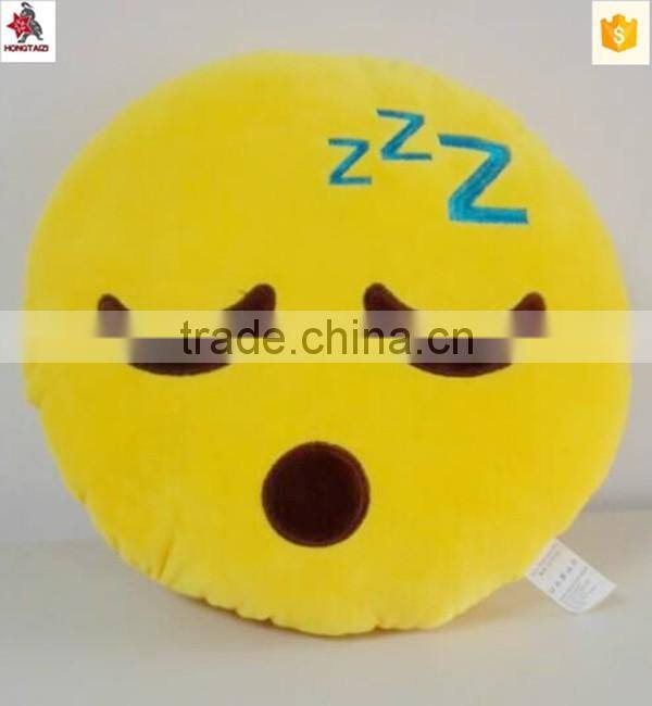 2016 China stuffed smiley face soft toys emoji pillows
