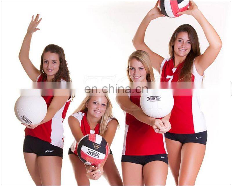 High five short sleeve solid volleyball Jersey,design Custom baseball uniform,team work volleyball uniforms