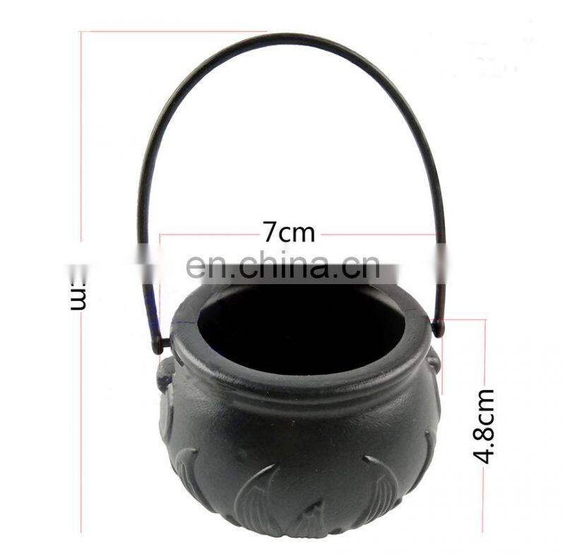 Wholesale Halloween toys funny plastic witch cauldron for kids MFJ-0026