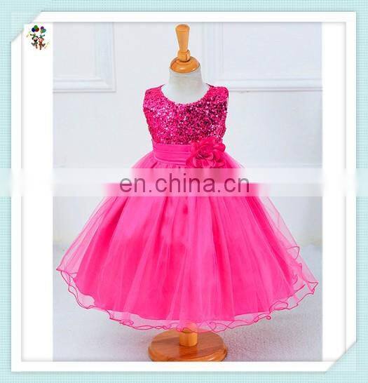 Princess Party Fancy Puffy Dark Blue Flower Girl Dresses HPC-3114