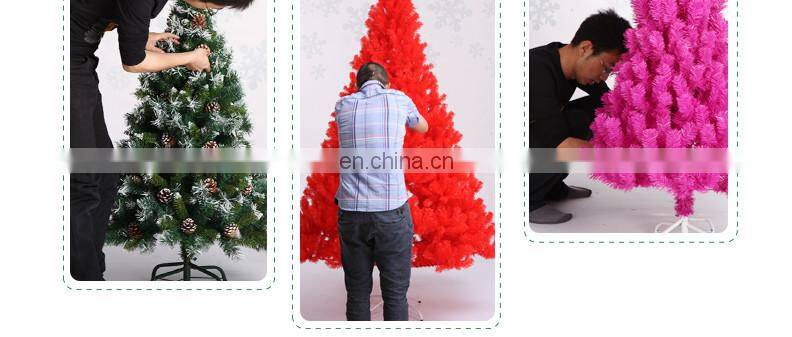 Luxury 120cm pine needles artificial christmas tree