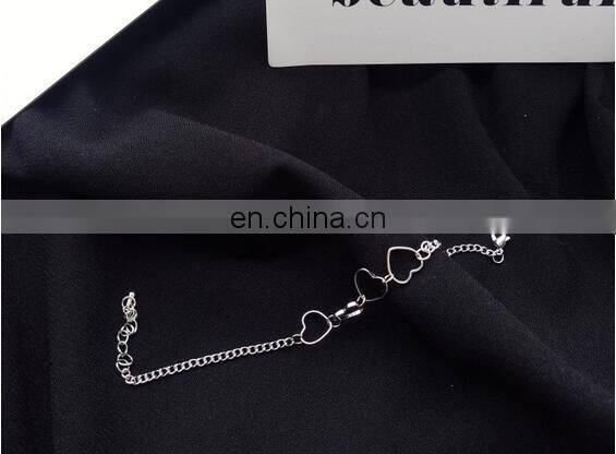 Hollow Love Stitching Bracelet Girl friendship Charm Bracelet