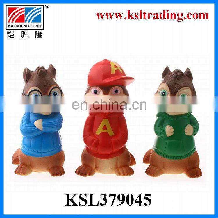 Cartoon style lovely chipmunks money bank