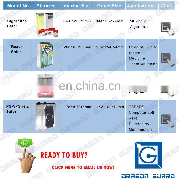 New ABS security safe box for store anti theft