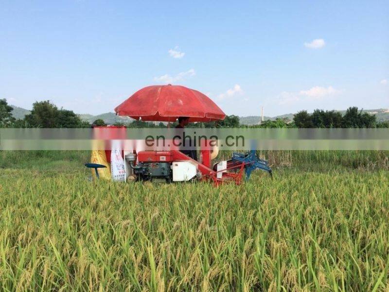 China factory price mini wheat rice soybean grain harvest machine mini wheat rice combine harvester