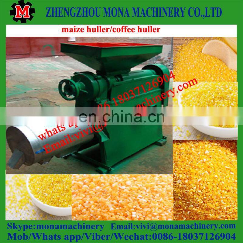 good price dehuller with polisher for maize / corn processing machine