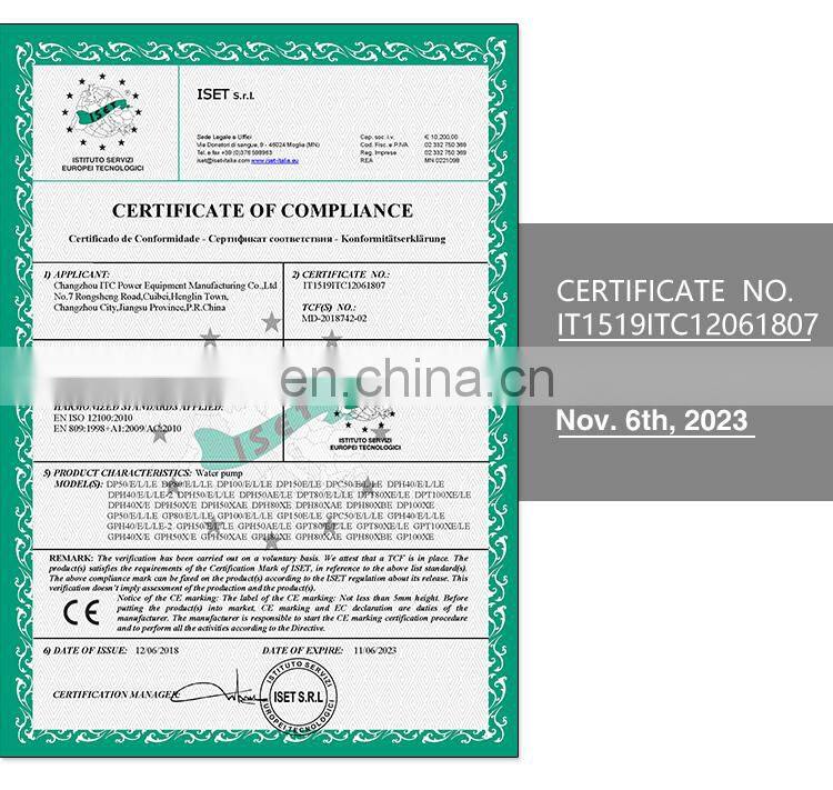 Farm diesel engine agricultural irrigation water pump price for sale