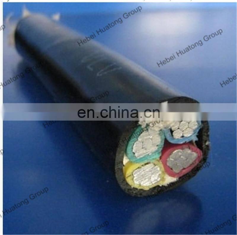 Low Voltage PVC Insulated 4x16 mm2 aluminum cables