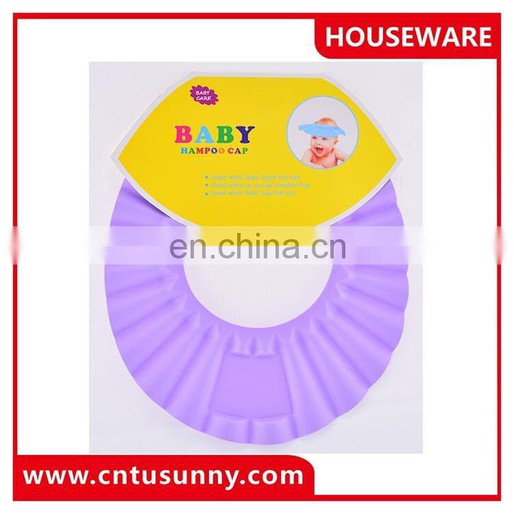 Baby safety Shower shampoo Cap kids bath hat