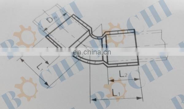 Degree 45 Copper Elbow of Pipe Fitting