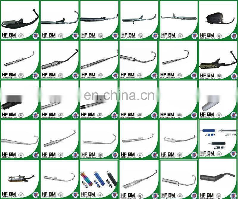 high performance 150cc, 200cc, 250cc exhaust pipe manufacturers, aluminium alloy muffler silencer, used motorcycle exhaust