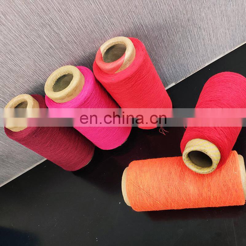 China factory dyed ring spun quality organic 100% cotton sock yarn wholesale