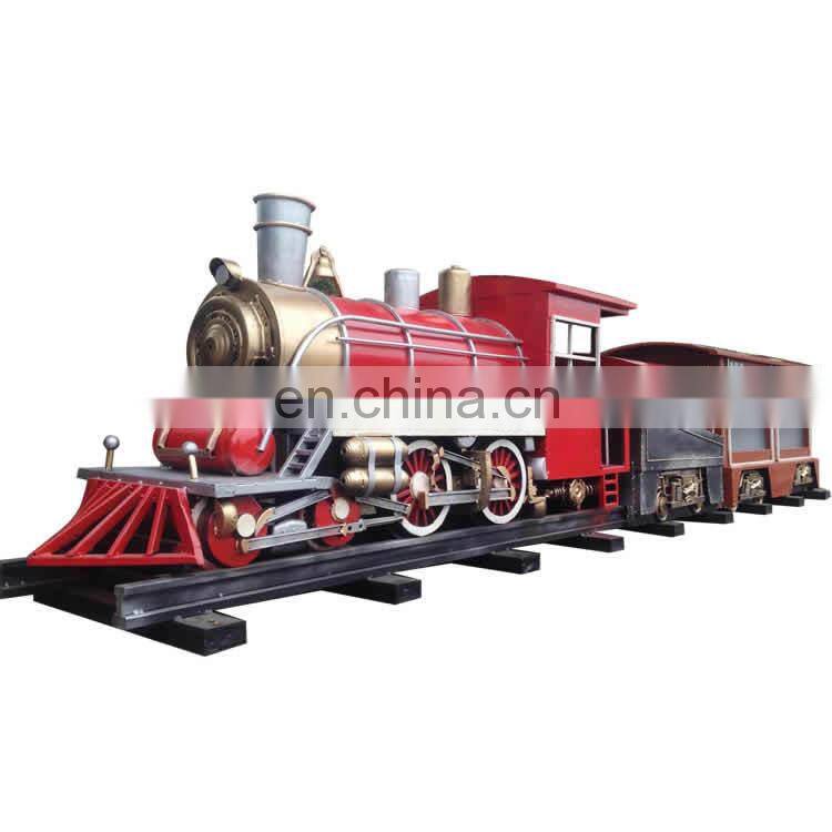 Playground amusement rides children electric kids battery tourist train for sale