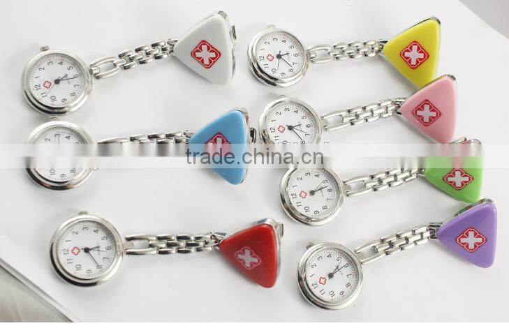 New design vogue silicone rubber nurse watch with various colors