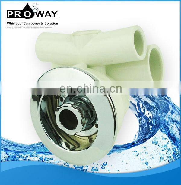 Whirlpool Bathtub Spares Chrome-plated ABS, S.S Or Brass Cover Material Whirlpool Spa Water Jet