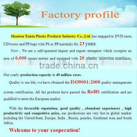 32mm Multiple DVD case for 9/10 disc