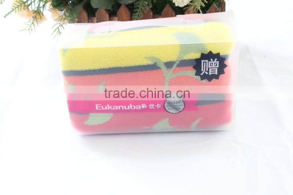 Guangdong manufactory pure cotton customized pattern bear lovely inflant/kids/child towel