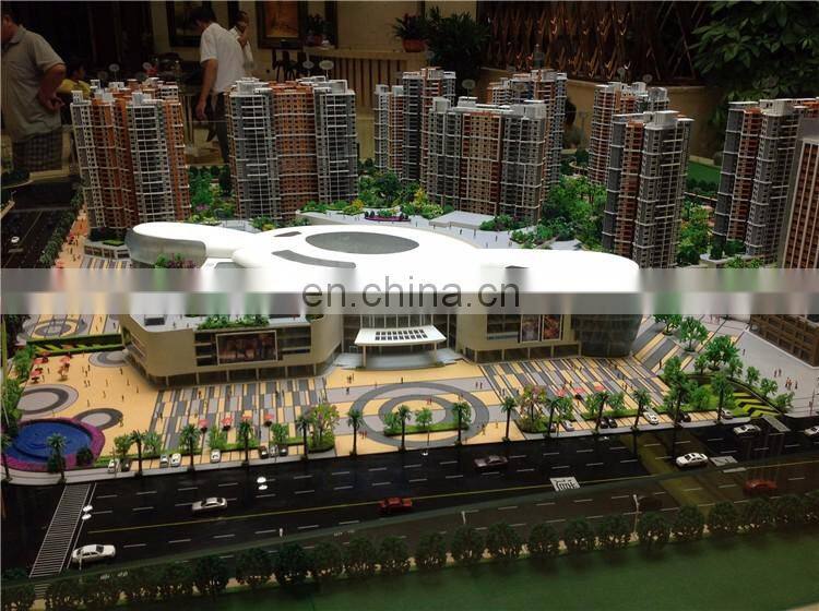 Commercial architectural 3d building model scale maquette