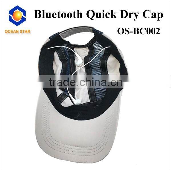 bluetooth sun hat with headphone Nylon cap