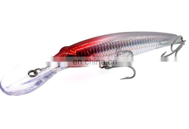 Amazon 19cm 55g Plastic Hard Lure long Minnow Pesca Fishing Tackle Isca Artificial Bait Crankbait 55g Minnow Swimbait