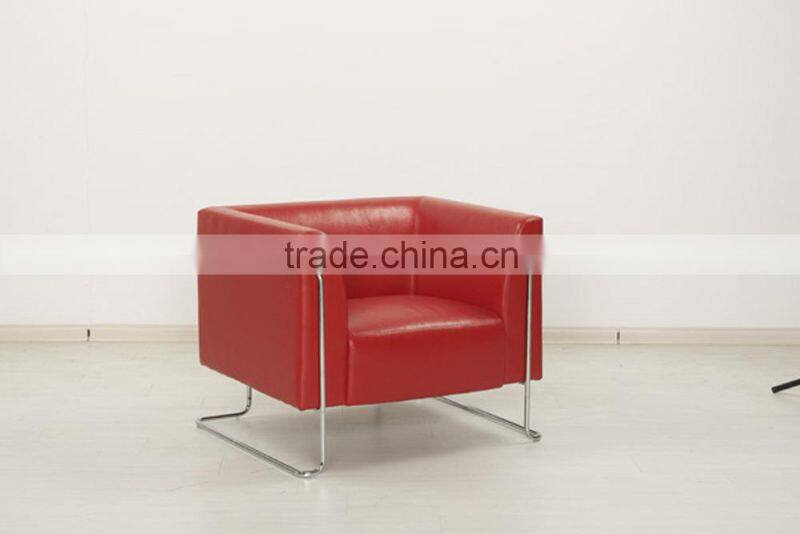 Workwell popular style office sofa set with wooden armrest kw-SS02