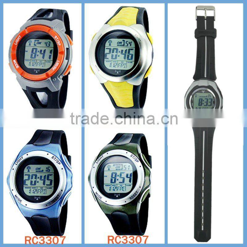 Digital Wristwatches Radio controlled watch