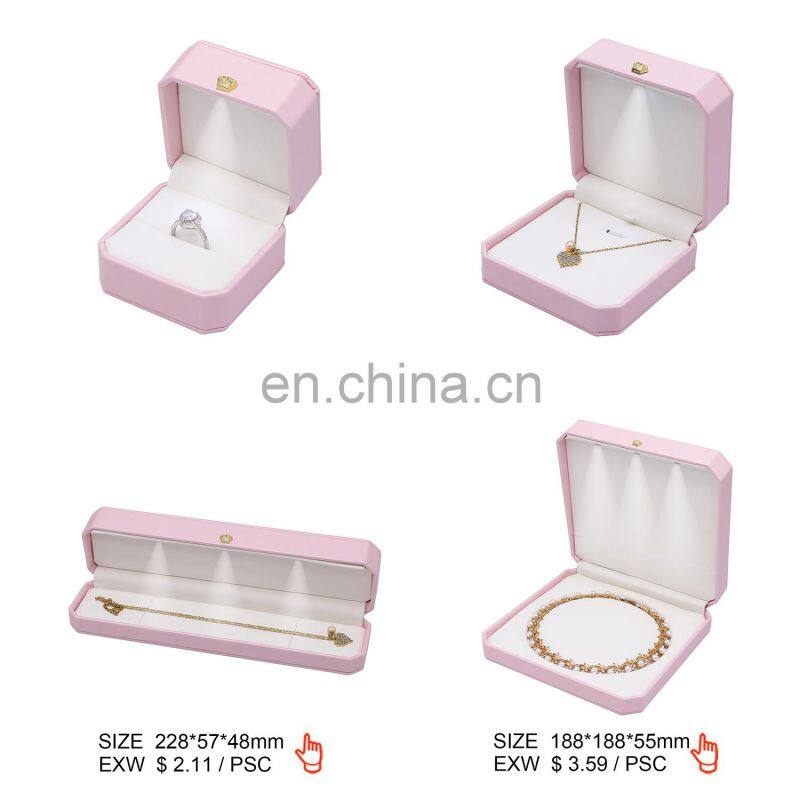 2021 Fashion Jewelry Storage Boxes Ring Pearl Necklace Jewelry Gift Box