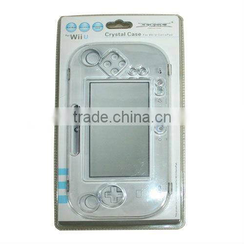New Style Crystal Case for Wii U GamePad accessory