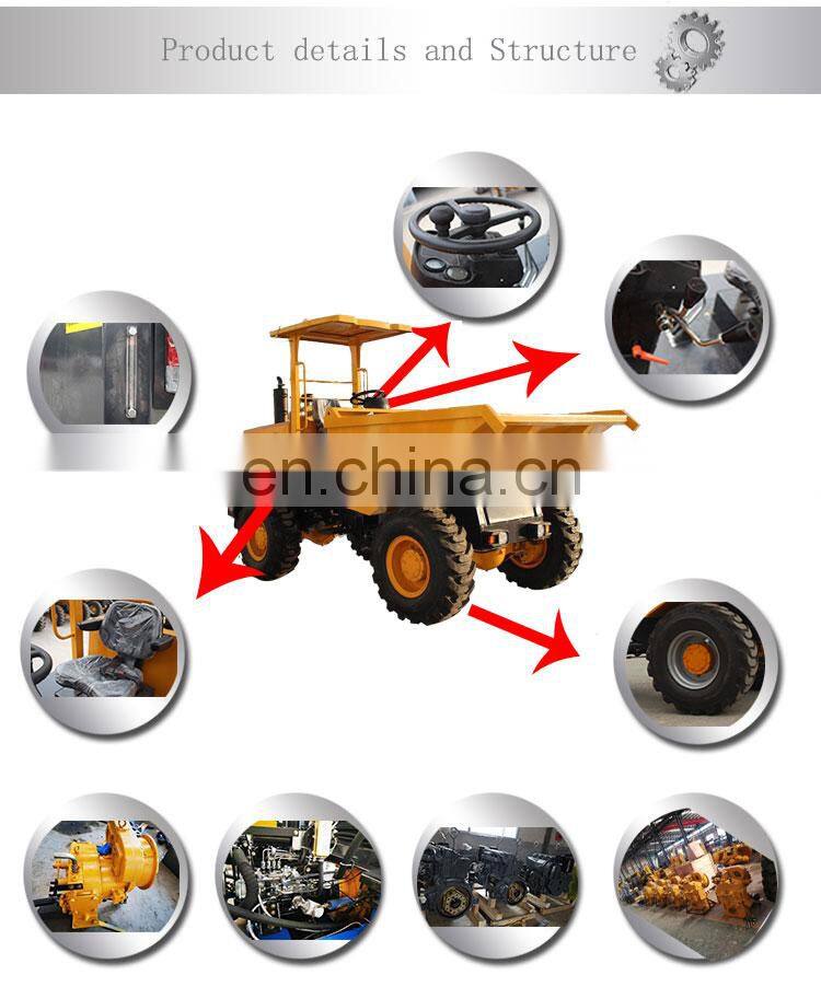 Wholesale 4Wd Construction Concrete Dumper Transport Machine Transporter