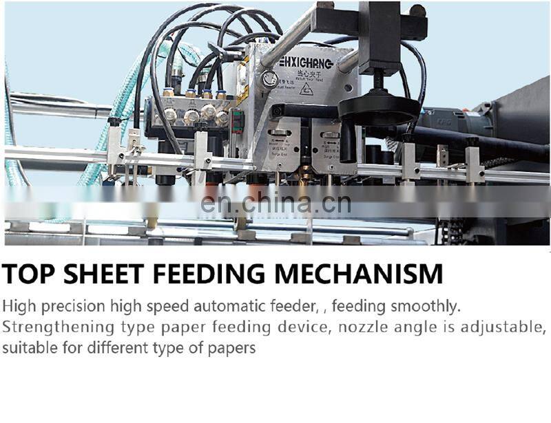 BZ1300E Automatic Corrugated Carton Flute Laminator, cardboard sheet to sheet pasting mounting machine