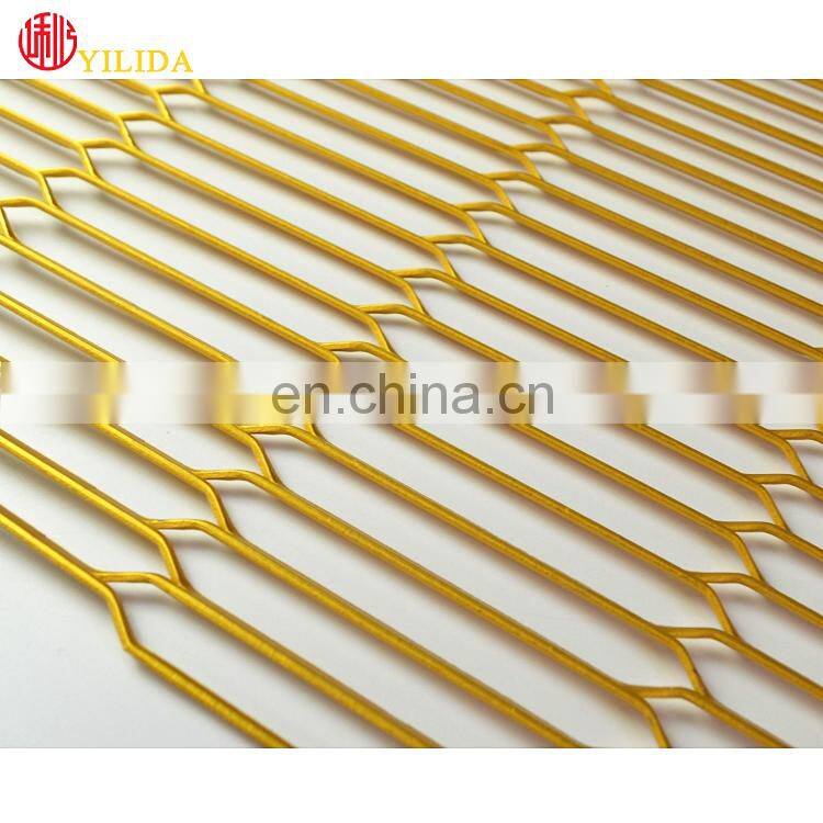 PVDF decoration aluminum expanded metal mesh