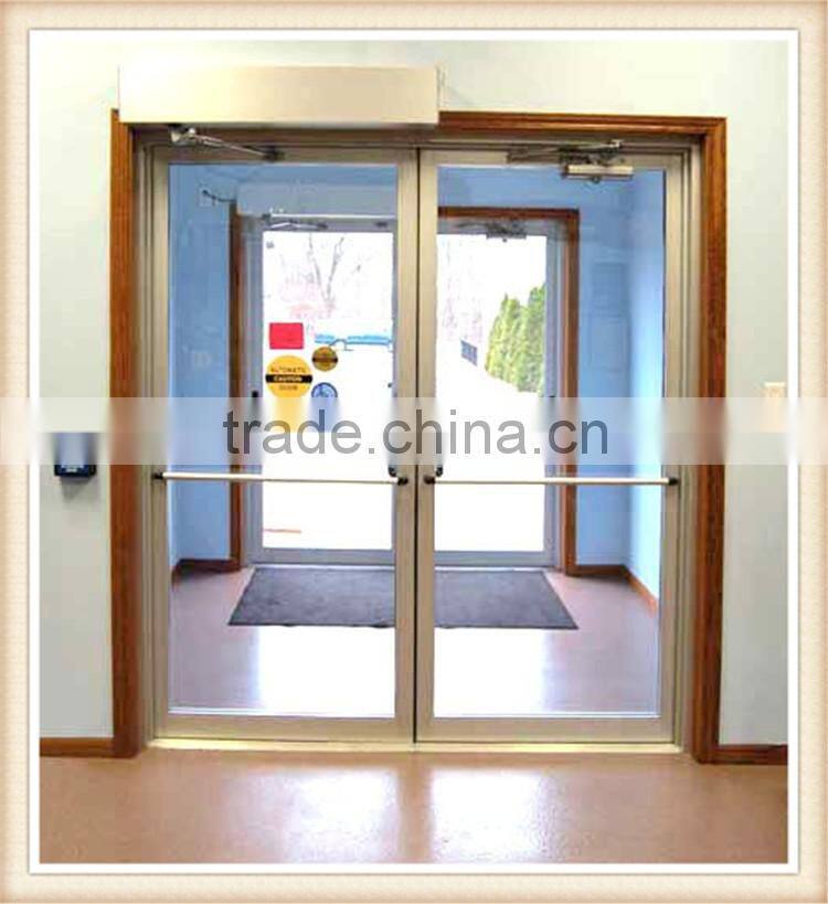 High quality double glass automatic swing door operators