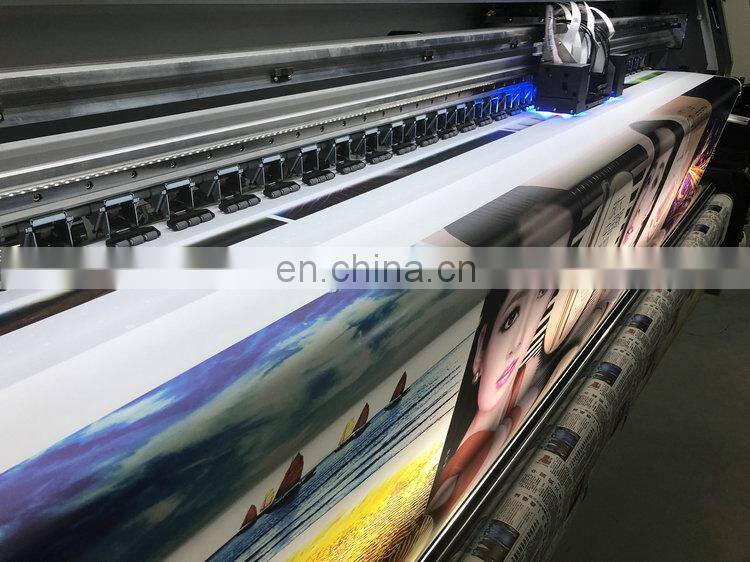 Newest !!! YANTU YT-3202UV 10ft/3.2m large format roll to roll uv printing machine (1or 2pc DX5/XP600 printhead optional )