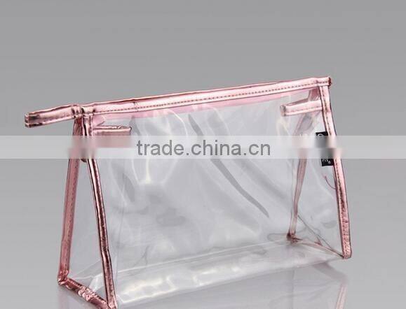 Clear Transparent Plastic PVC Travel Toiletry Bag