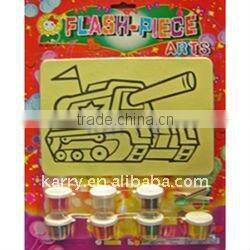 fancy color sand set sand art colorful sand