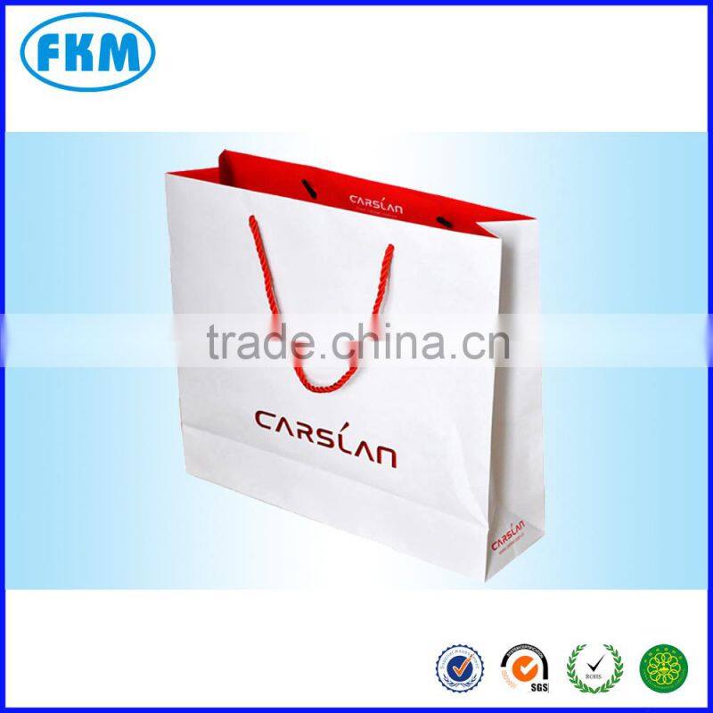 plain white paper bags