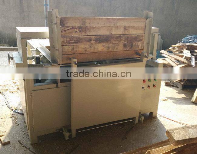 double head wooden pallet notcher