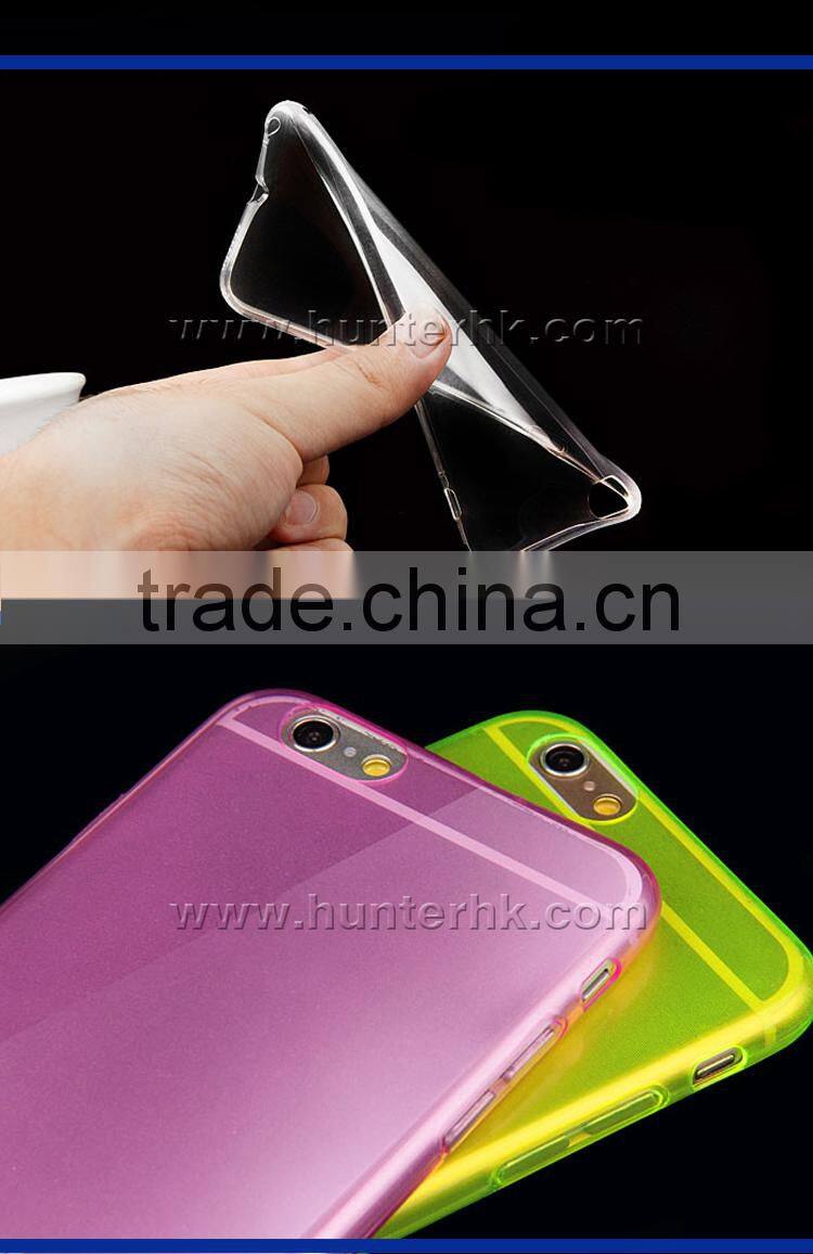 Crystal Full Clear TPU Case For iphone6G Plus
