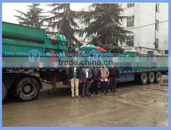 Diesel engine DZK35 bricks and blocks machinery with high capacity 6000-7000 pcs/h