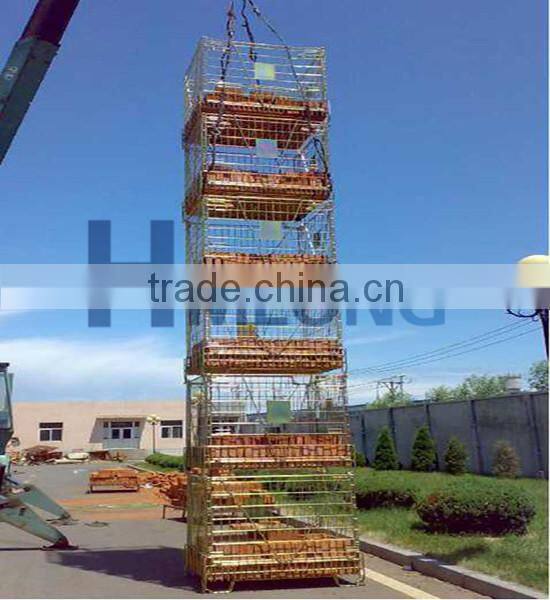 Warehouse stackable champane storage container