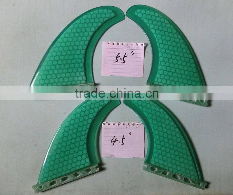 Honey comb, Half Carbon fiber Surfboard Fins