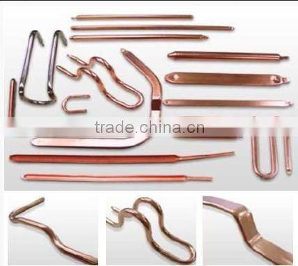 Custom flat head sintered heat pipe