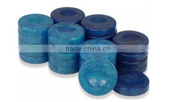 blue promotional backgammon checkers chess game set